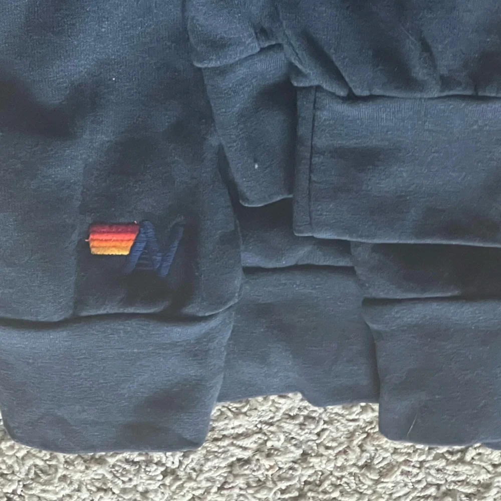 Aviator Nation Charcoal Sweatshirt with Rainbow Logo - Picture 6 of 9